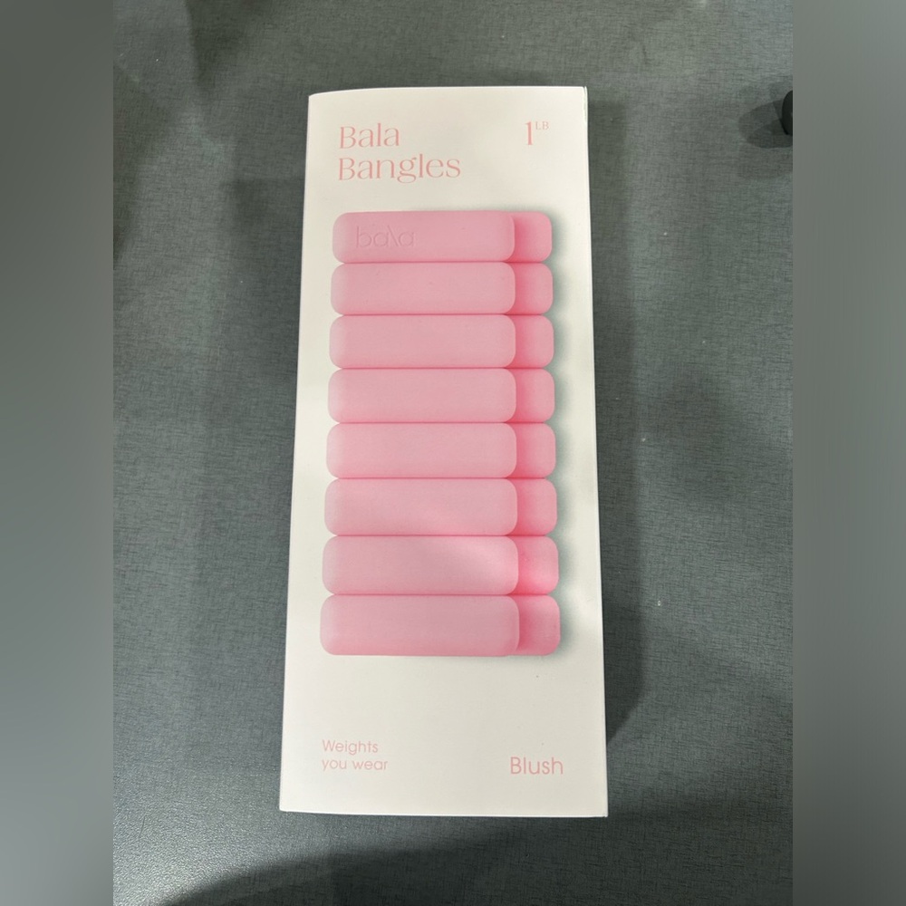 COPY - BALA - BANGLE CUFF WEIGHT - 1LB - BLUSH **BRAND NEW** !!